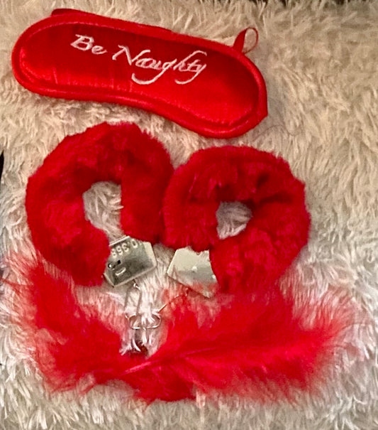 Naughty Fur handcuff Set